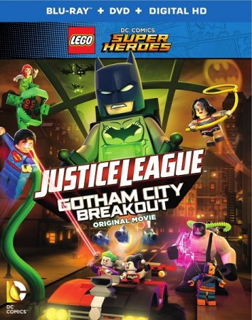 Постер к LEGO Лига справедливости: Прорыв Готэм-Сити